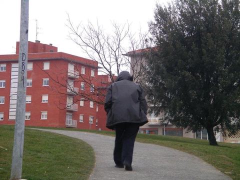 La capital navarra volvió a amanecer con valores negativos en los termómetros