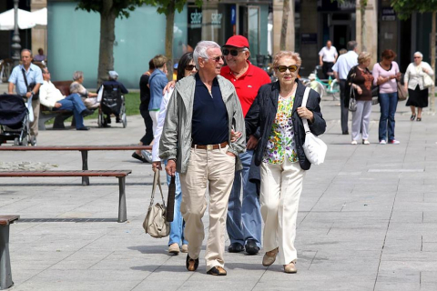 La semana empieza con tiempo inestable en Navarra, que se mantendrá hasta el jueves. Al menos, éstas son las previsiones de la Agencia Estatal de Meteorología. AGENCIAS