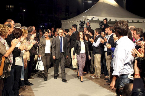 Comienzo de la campaña electoral en el País Vasco