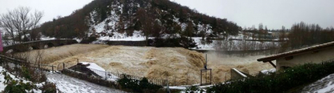 El desbordamiento de algunos ríos ha provocado inundaciones en lugares como Mutilva, Huarte u Ororbia