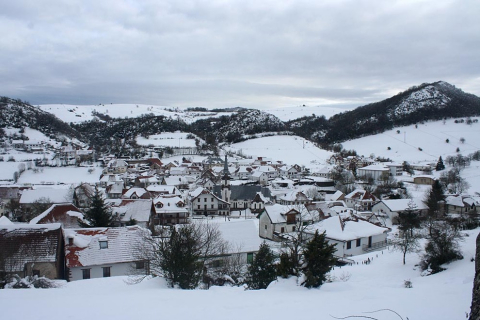 Imágenes de este fin de semana en Roncesvalles y en el valle de Aezkoa.