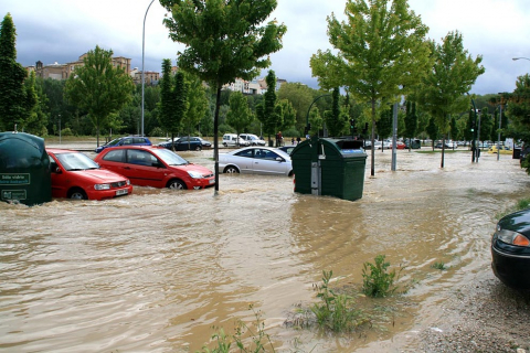 Imágenes de los lectores de riadas en Pamplona y Comarca