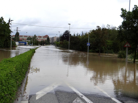 Imágenes de los lectores de riadas en Pamplona y Comarca