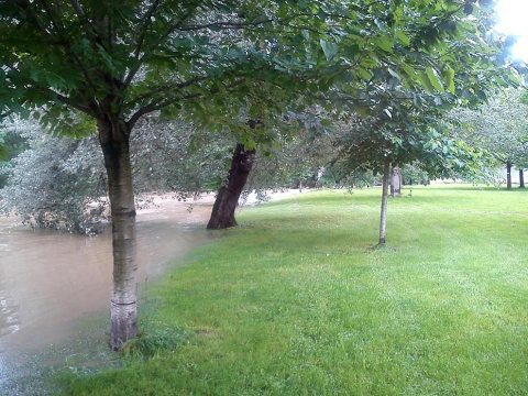 Imágenes de los lectores de riadas en Pamplona y Comarca