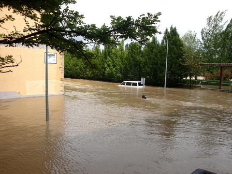 Imágenes de los lectores de riadas en Pamplona y Comarca