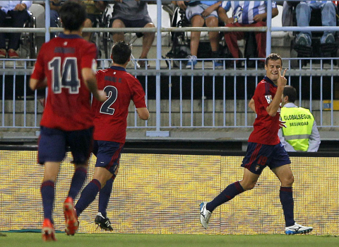 Imágenes de la victoria rojilla en La Rosaleda