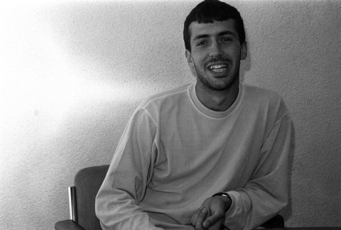 Patxi Puñal, en su etapa de canterano en 1997