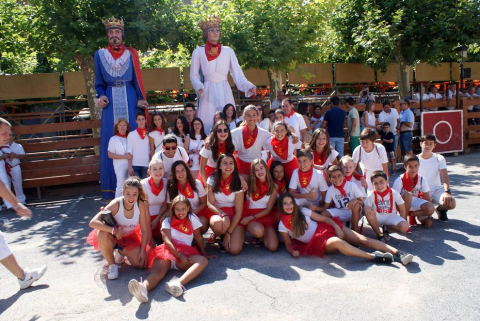 Cohete de fiestas en Monteagudo