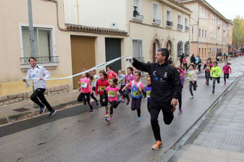 Un total de 485 atletas participaron en Tudela en la XXVIII Carrera Popular de Amimet
