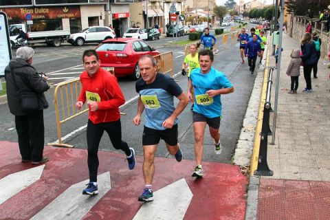 Un total de 485 atletas participaron en Tudela en la XXVIII Carrera Popular de Amimet