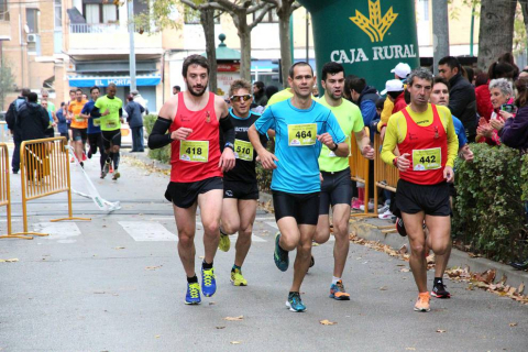 Un total de 485 atletas participaron en Tudela en la XXVIII Carrera Popular de Amimet