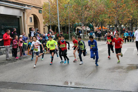 Un total de 485 atletas participaron en Tudela en la XXVIII Carrera Popular de Amimet