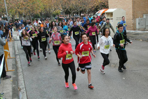 Un total de 485 atletas participaron en Tudela en la XXVIII Carrera Popular de Amimet