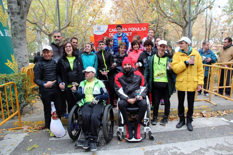 Un total de 485 atletas participaron en Tudela en la XXVIII Carrera Popular de Amimet