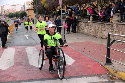 Un total de 485 atletas participaron en Tudela en la XXVIII Carrera Popular de Amimet