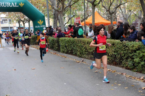 Un total de 485 atletas participaron en Tudela en la XXVIII Carrera Popular de Amimet