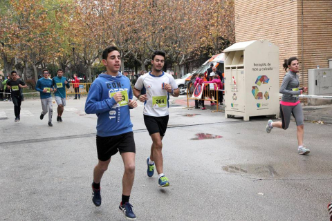 Un total de 485 atletas participaron en Tudela en la XXVIII Carrera Popular de Amimet