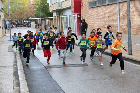 Un total de 485 atletas participaron en Tudela en la XXVIII Carrera Popular de Amimet