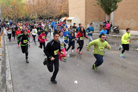 Un total de 485 atletas participaron en Tudela en la XXVIII Carrera Popular de Amimet