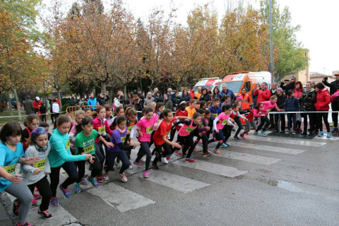 Un total de 485 atletas participaron en Tudela en la XXVIII Carrera Popular de Amimet