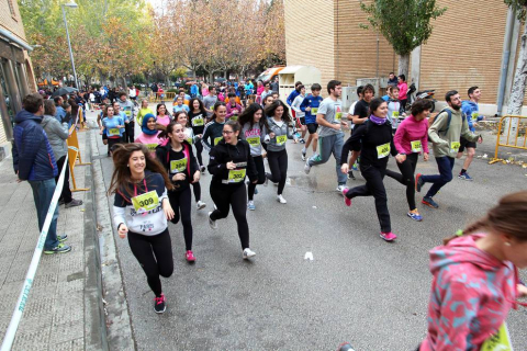 Un total de 485 atletas participaron en Tudela en la XXVIII Carrera Popular de Amimet