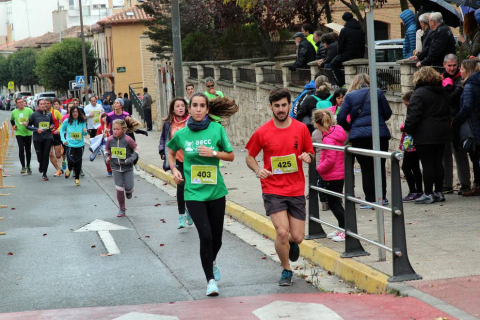 Un total de 485 atletas participaron en Tudela en la XXVIII Carrera Popular de Amimet