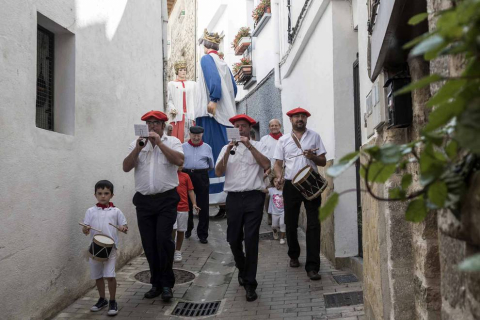 Imágenes del día del patrón de las fiestas de Lumbier.