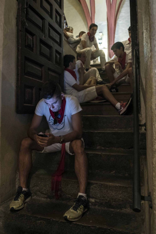 Imágenes del día del patrón de las fiestas de Lumbier.