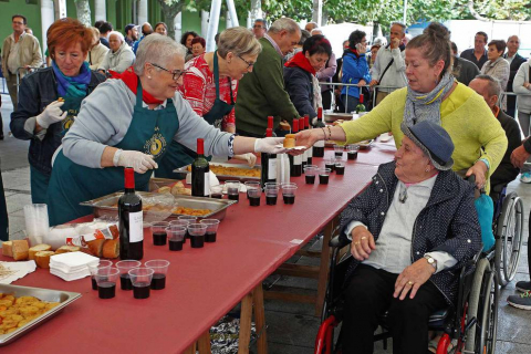 Concurso de relleno en las fiestas en Villava 2017