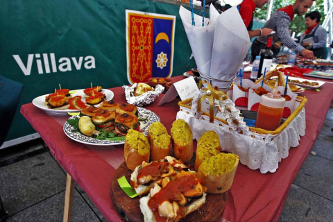 Concurso de relleno en las fiestas en Villava 2017