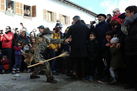 Celebración del Carnaval rural en la localidad navarra.