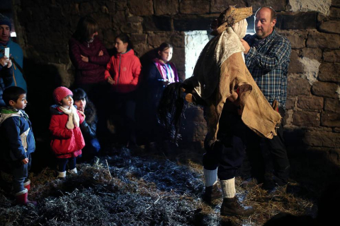 Celebración del Carnaval rural en la localidad navarra.