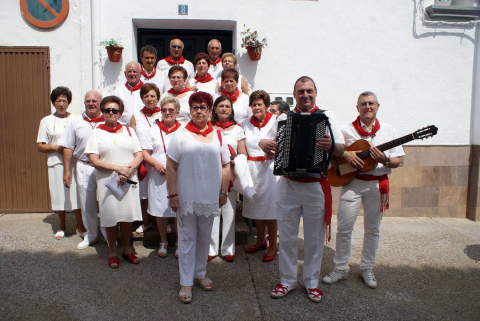 Procesión de San Roque en las fiestas de Monteagudo