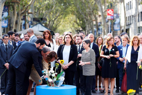 Barcelona recuerda con música y poesía a las víctimas del atentado de 2017
