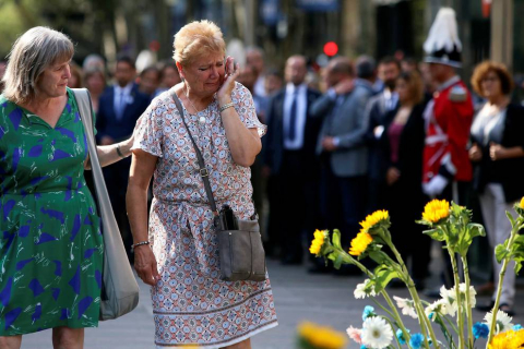 Barcelona recuerda con música y poesía a las víctimas del atentado de 2017