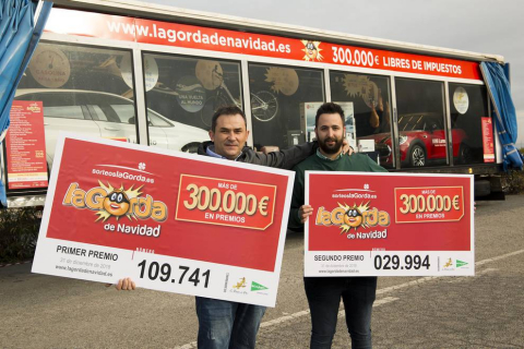 Pamplona, Murcia y Córdoba, agraciadas por La Gorda de Navidad