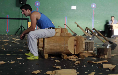 Iker Vicente cumplió el pronóstico y arrasó en la eliminatoria de Huarte