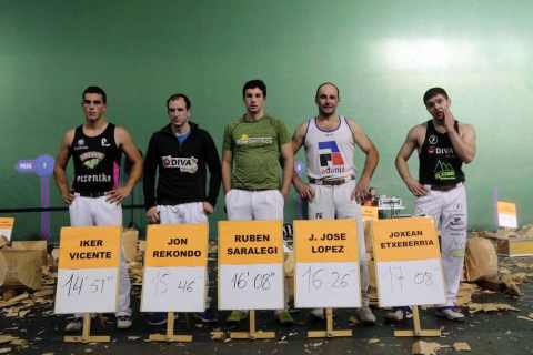 Iker Vicente cumplió el pronóstico y arrasó en la eliminatoria de Huarte