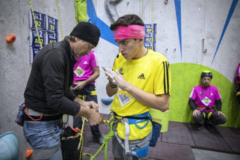 Fotos de la disputa del Campeonato de España de Paraescalada celebrado en Rocópolis