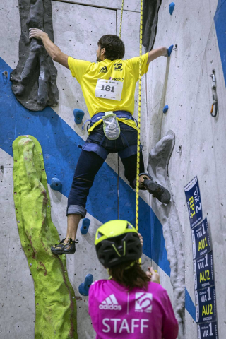 Fotos de la disputa del Campeonato de España de Paraescalada celebrado en Rocópolis