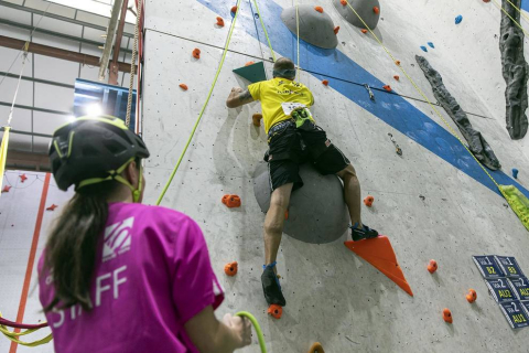 Fotos de la disputa del Campeonato de España de Paraescalada celebrado en Rocópolis