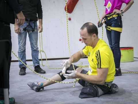 Fotos de la disputa del Campeonato de España de Paraescalada celebrado en Rocópolis