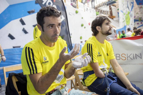 Fotos de la disputa del Campeonato de España de Paraescalada celebrado en Rocópolis
