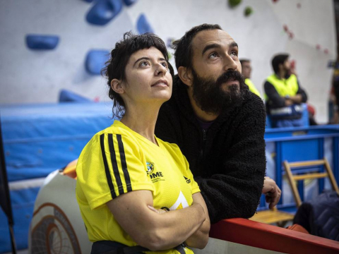 Fotos de la disputa del Campeonato de España de Paraescalada celebrado en Rocópolis