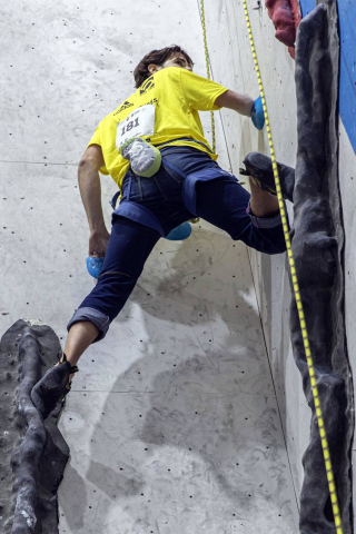 Fotos de la disputa del Campeonato de España de Paraescalada celebrado en Rocópolis