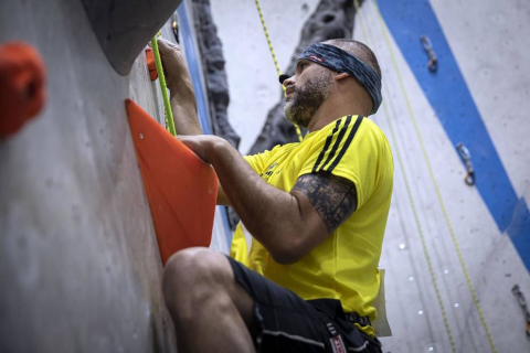 Fotos de la disputa del Campeonato de España de Paraescalada celebrado en Rocópolis