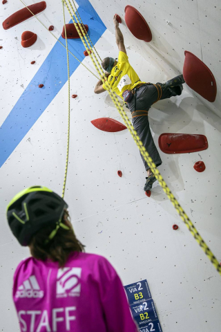Fotos de la disputa del Campeonato de España de Paraescalada celebrado en Rocópolis