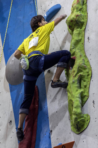 Fotos de la disputa del Campeonato de España de Paraescalada celebrado en Rocópolis