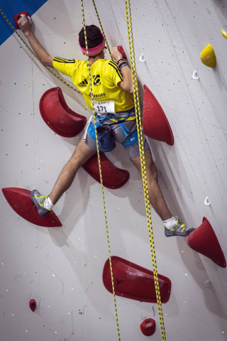 Fotos de la disputa del Campeonato de España de Paraescalada celebrado en Rocópolis
