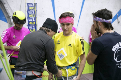 Fotos de la disputa del Campeonato de España de Paraescalada celebrado en Rocópolis